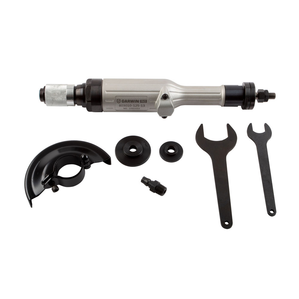 Пневматическая прямошлифовальная машинка, 125 мм, 7600 об/мин, GARWIN INDUSTRIAL, 803010-125-13