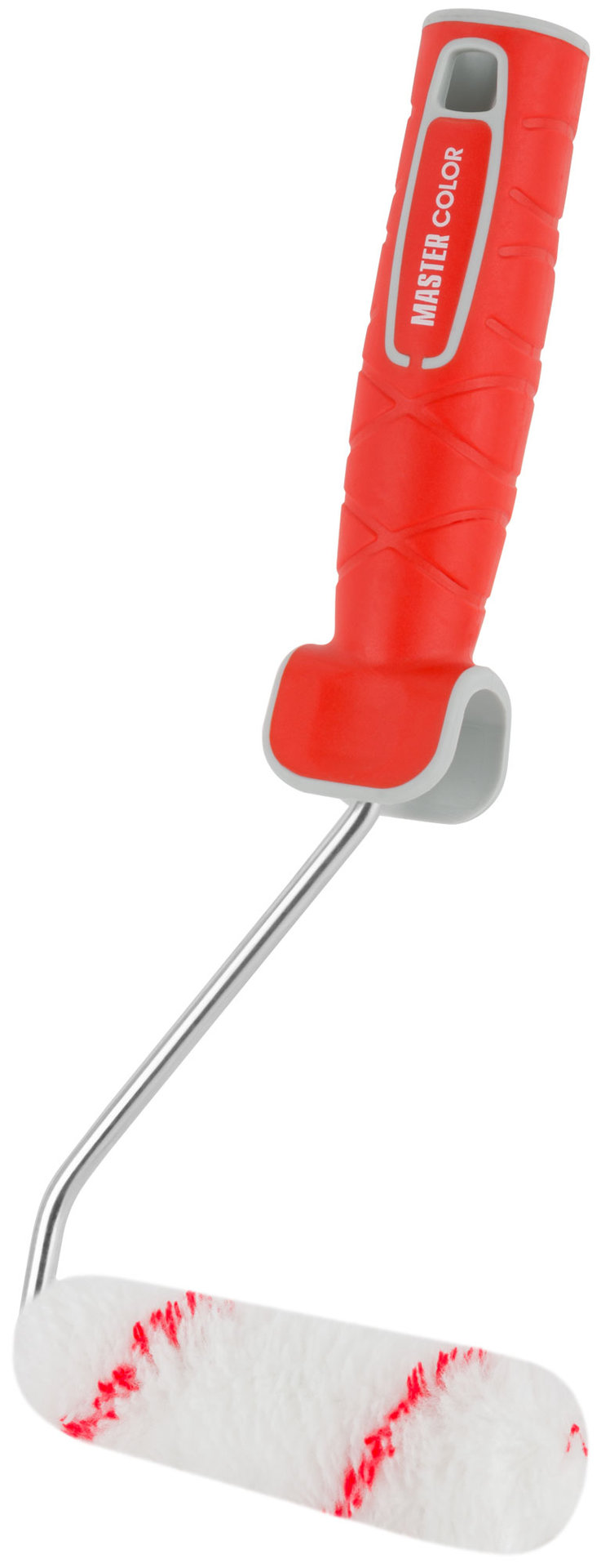 Ролик, ядро 15 мм, полиакрил, ворс 12 мм, 2K-ручка 27 см, 100 мм (30-1087)