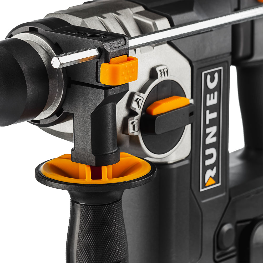 Перфоратор аккумуляторный PRO 2.3Дж, 20В, 2*4Ач, 750Вт RUNTEC RT-EH750