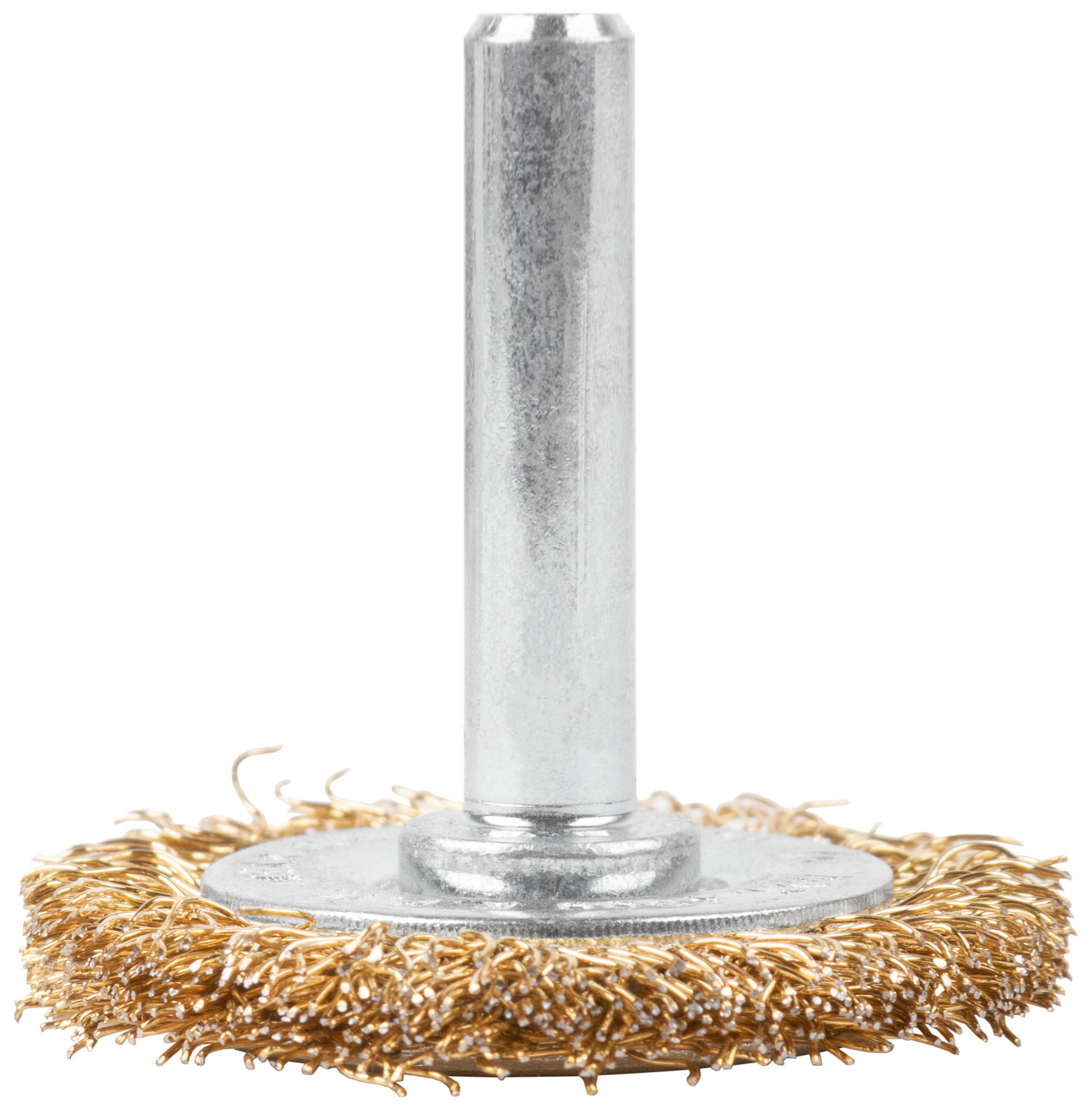 Щетка для дрели, тип Плоская, латун. витая проволока 0,3 мм, 38 мм, блистер, CUTOP Profi (82-913)