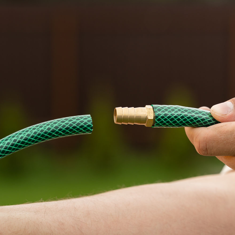 Соединитель для шланга 1/2, латунный Palisad (65708)