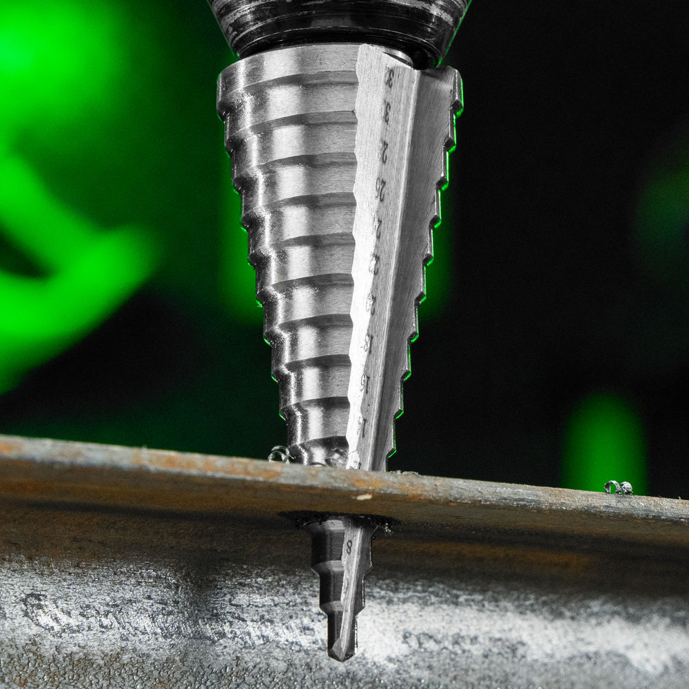 Сверло ступенчатое по металлу, 4-6-8-10-12-14-16-18-20-22-24-26-28-30-32 мм, 4241 Сибртех (723015)