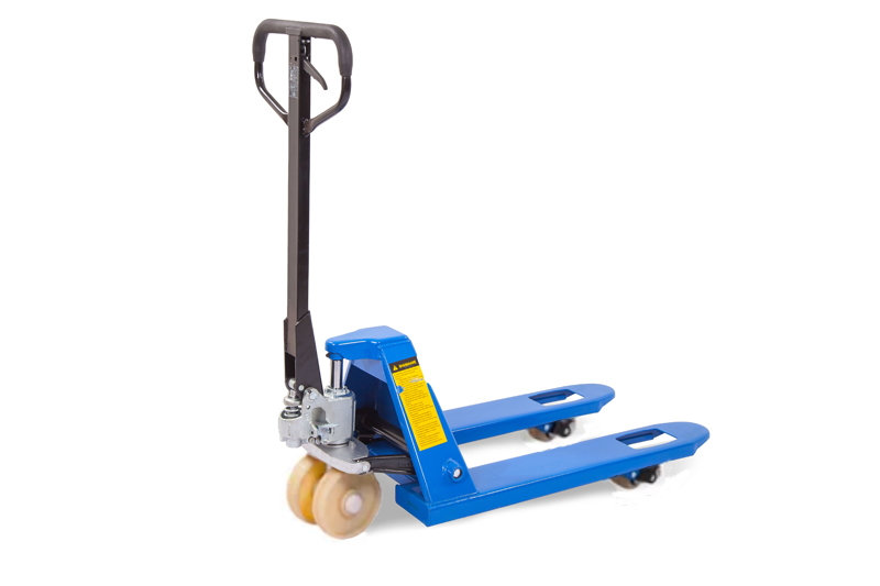 Тележка гидравлическая 2500 кг 800 мм нейлоновые колеса TOR RHP (1039350)
