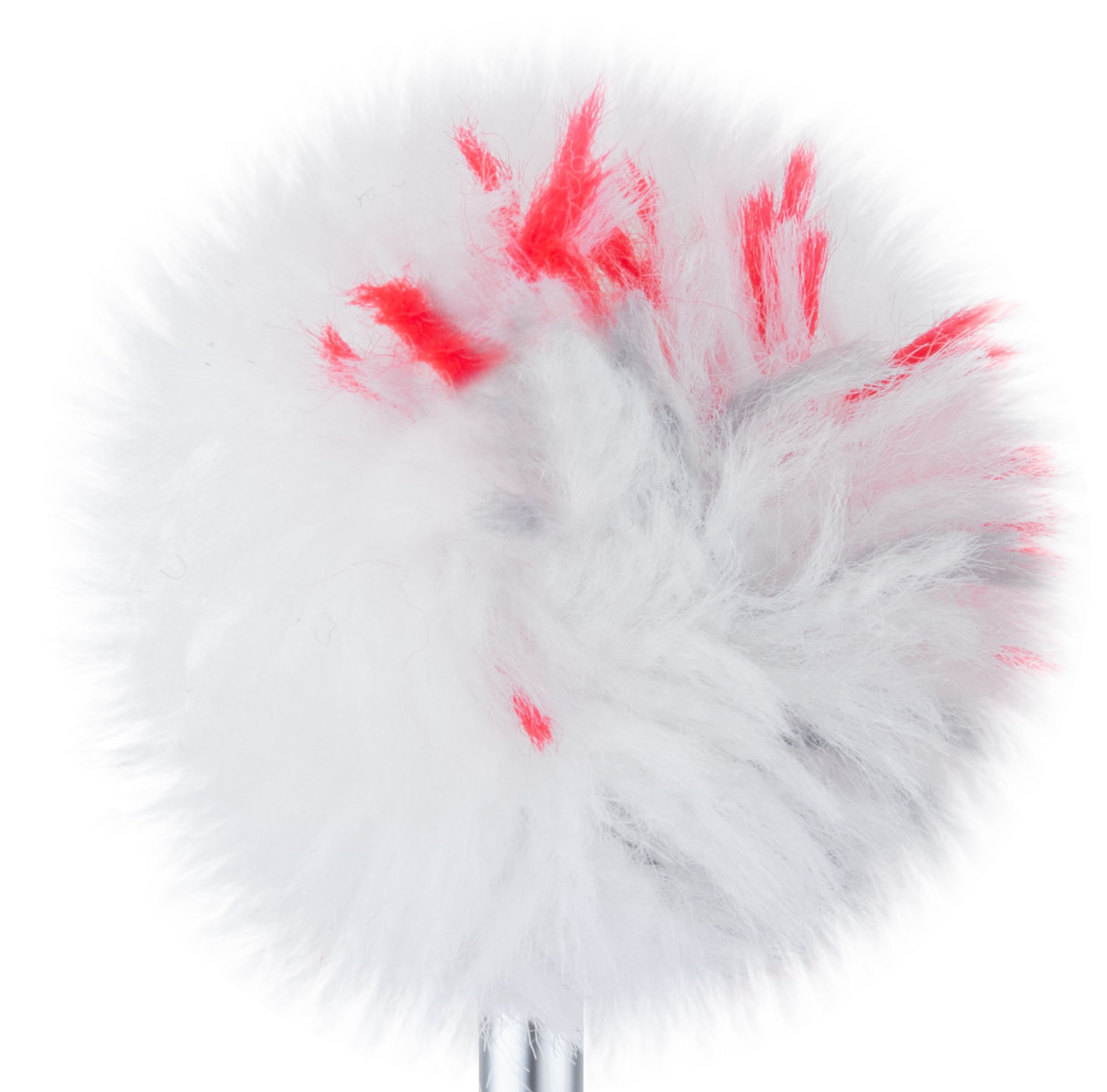 Валик полиакрил.мини Профи, белый с сер. и крас.полос., д.15/35 мм, ворс 10 мм, дл.ручки 400 мм, 100 мм (02671)