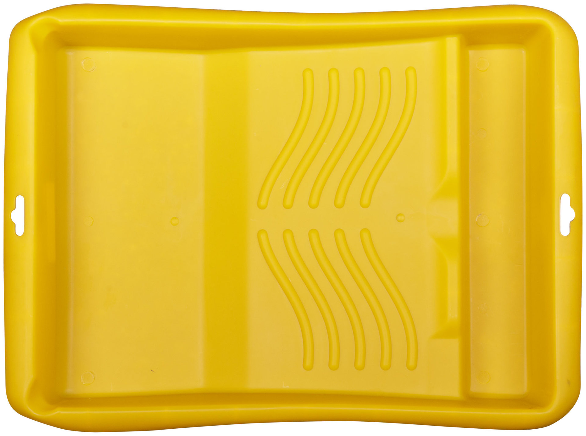 Ванночка для краски желтая 440х320 мм Профи усиленная (03995)