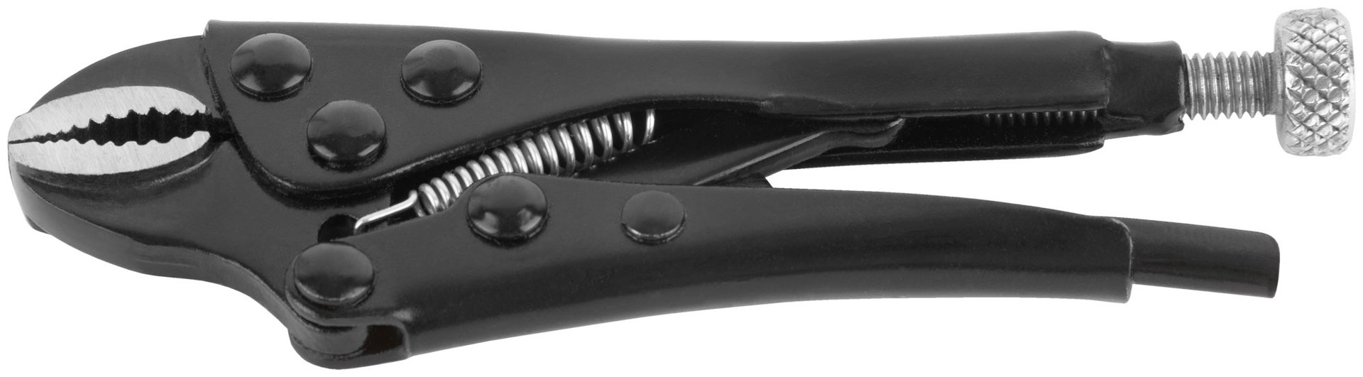 Зажим ручной с фиксатором тип WR черненый 100 мм (52710)