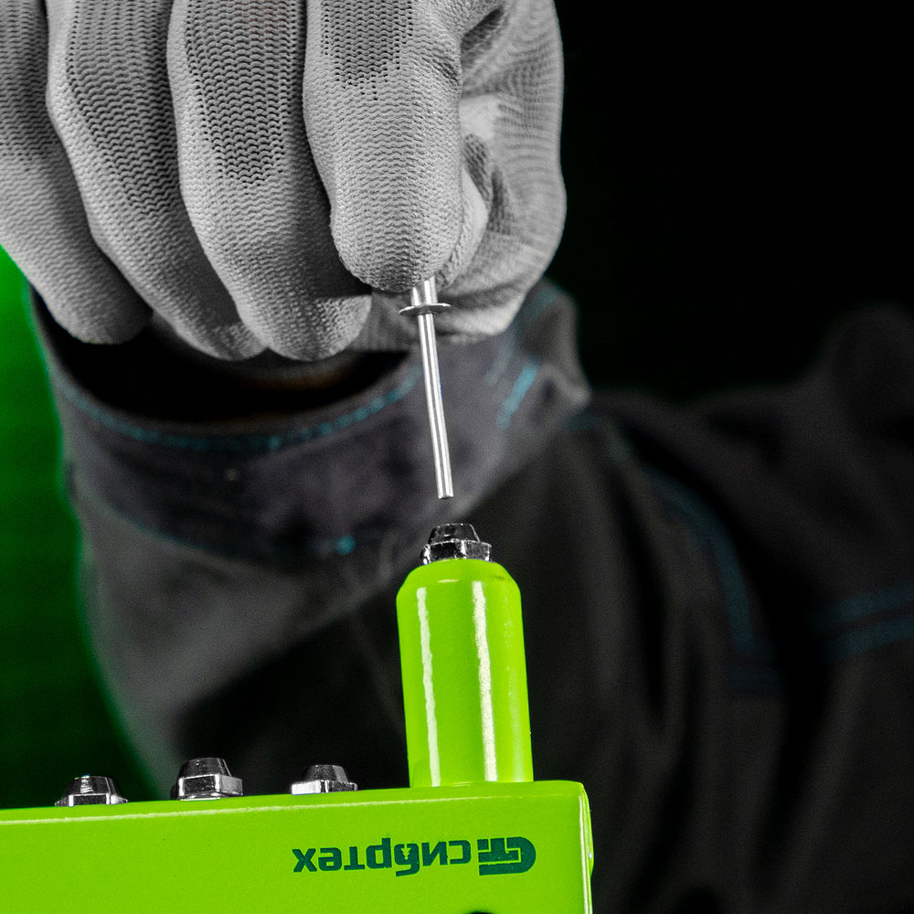 Заклепочник 260 мм, заклепки 2.4-3.2-4.0-4.8 мм Сибртех (40541)