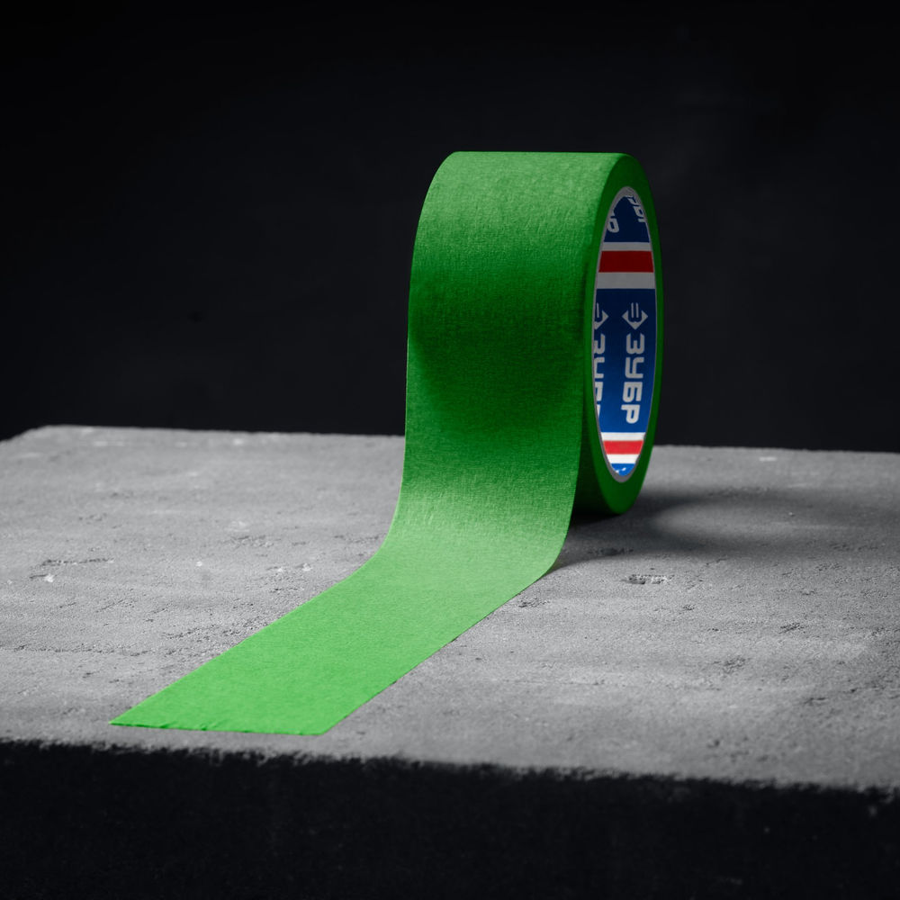 Лента малярная №300, 24 мм x 25 м, для грубых и шероховатых поверхностей ЗУБР Профессионал 12143-24