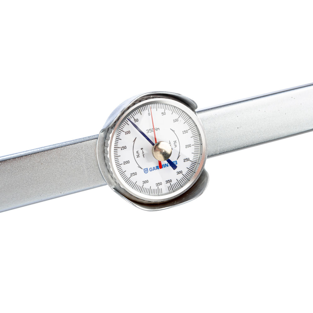 Динамометрический ключ 0-350 Нм, стрелочного типа, двусторонний, с приводным квадратом 1/2, GARWIN INDUSTRIAL, 504610-0350-12