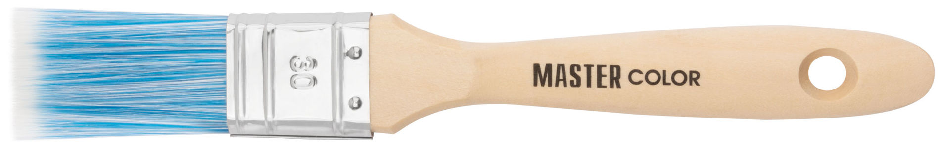 Кисть флейцевая, толщ. 18 мм, ПБТ-щетина, нерж. обжим, ширина 30 мм (30-0031д)