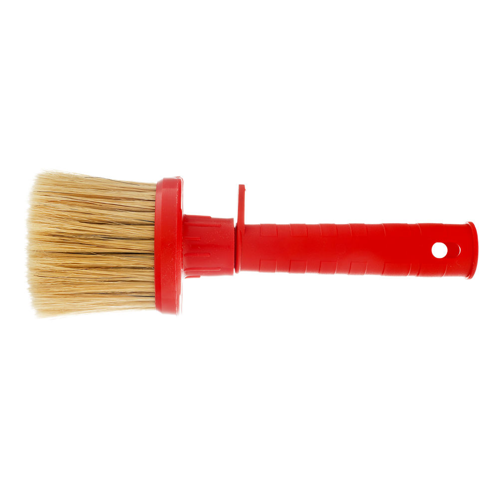 Кисть маховая, КМ 65, натуральная щетина, пластиковый корпус, пластиковая ручка Matrix (84006)