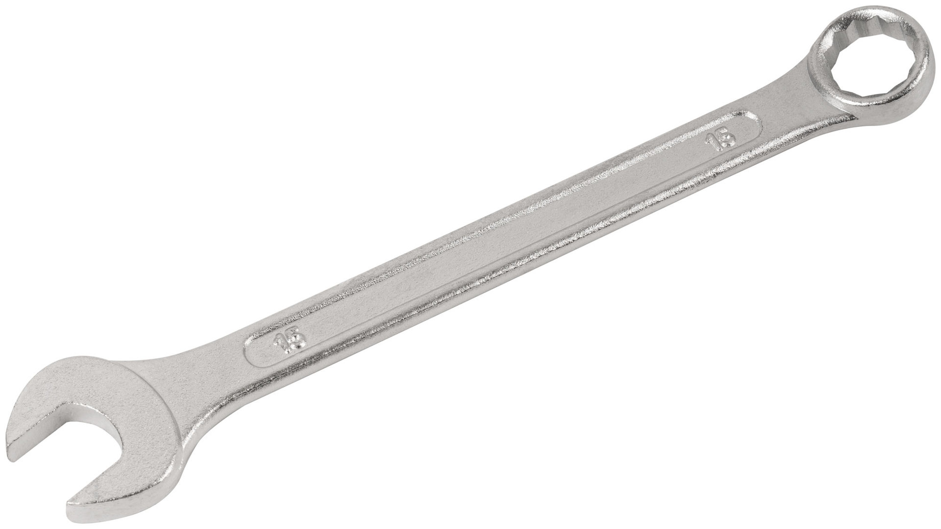 Ключ комбинированный Хард, хромированное покрытие 15 мм