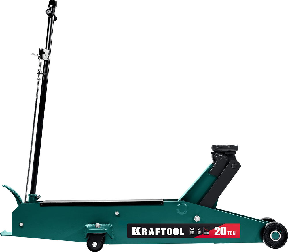 Домкрат подкатной 20 т, 220 - 680 мм для тяжелой техники HIGH-LIFT KRAFTOOL 43455-20