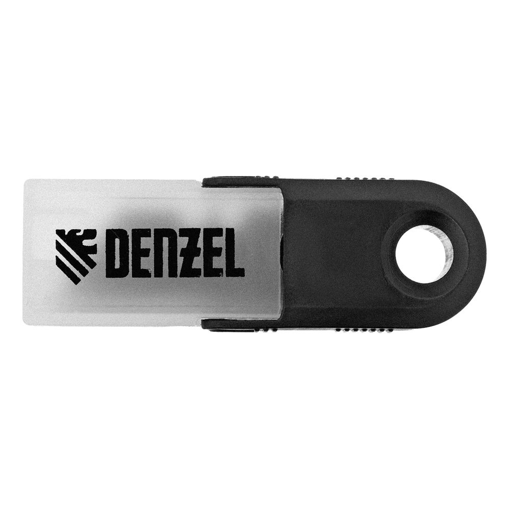 Лезвия, 19 мм, сталь SK5 - 0,6 мм, трапециевидные, 5 штук Denzel (79318)