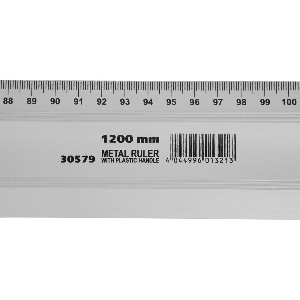 Линейка-уровень, 1200 мм, металлическая, пластмассовая ручка 2 глазка Matrix (30579)