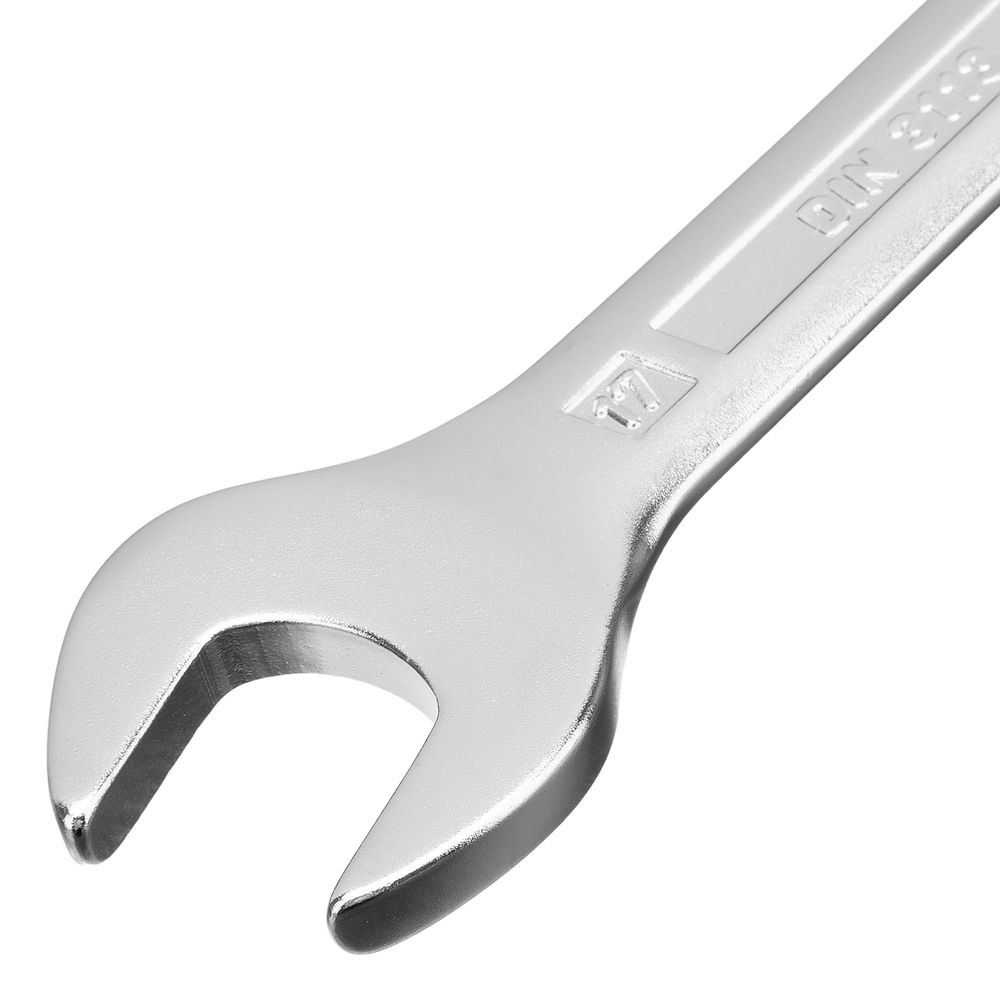 Набор ключей комбинированных 8-17 мм, 6 шт, CrV, холодный штамп Gross (15147)