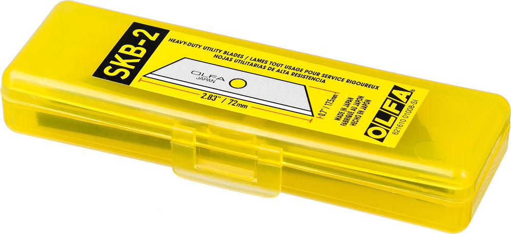 Трапециевидное лезвие SK-4, 17.5 мм, из нержавеющей стали, 5 шт OLFA OL-SKB-2/5B