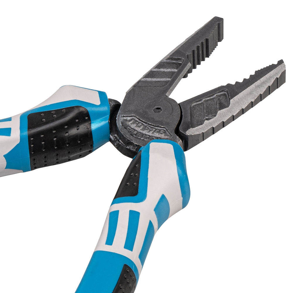 Плоскогубцы комбинированные 165 мм, трехкомпонентные рукоятки Gross (16972)