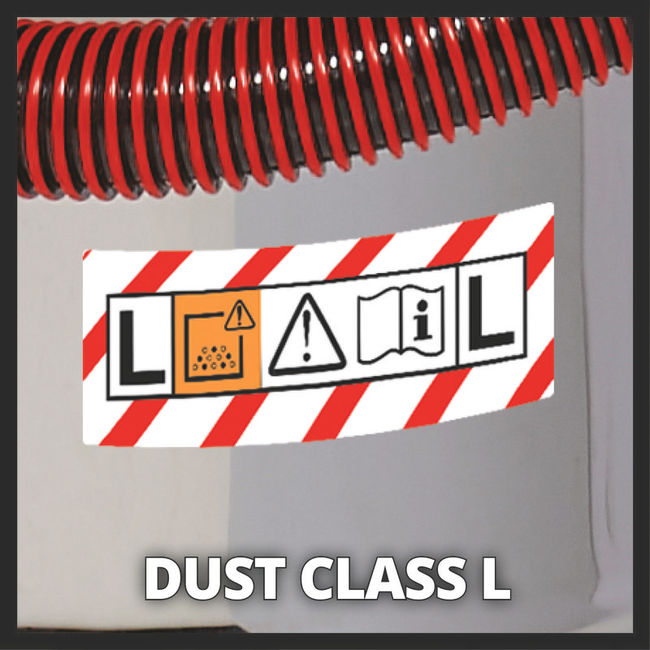 Пылесос строительный Einhell TE-VC 2340 SACL,1500Вт,225мбар,40л,очист.фильтра,розетка (2342470)