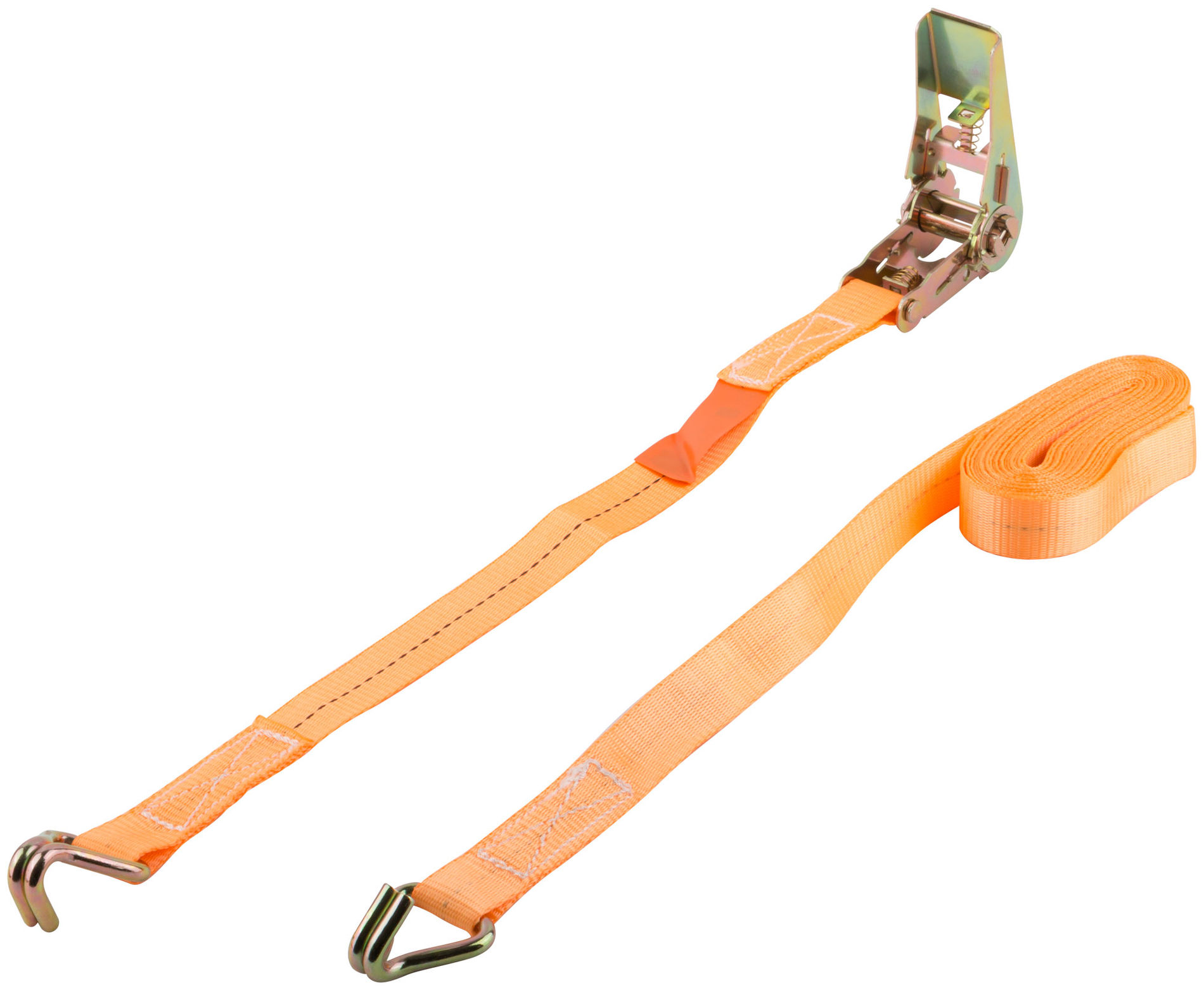 Ремень для крепления груза, храповый механизм, лента 25 мм х 5 м, 800 кг (77-253)