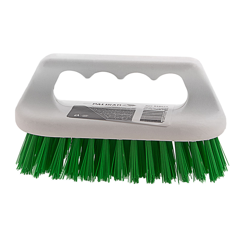 Щетка универсальная, 140 x 60 мм, салатовая щетина, Home Palisad (935665)