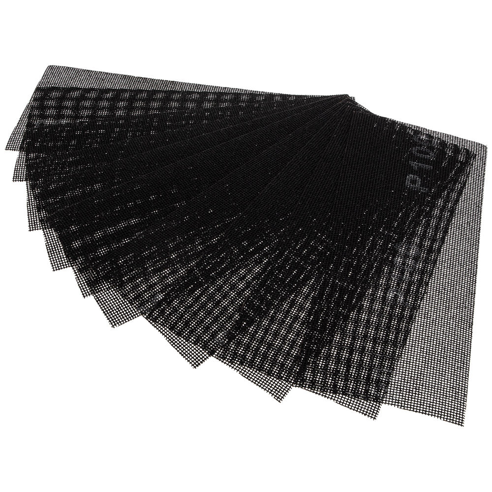 Сетка абразивная, P 100, 115 х 280 мм, 10 шт Sparta (751255)