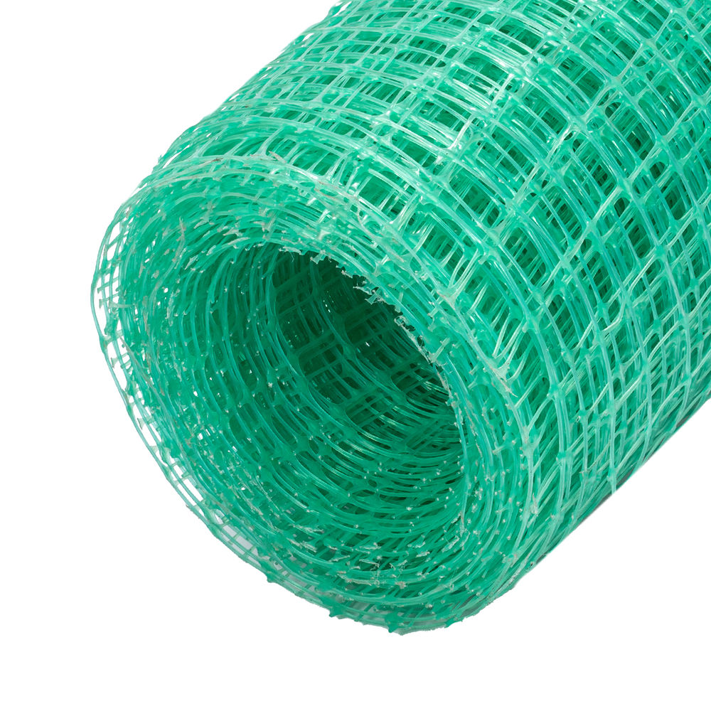 Сетка садовая высокопрочная (для птичников, шпалер) 2х20 м, ячейка 20х20 мм Palisad (64528)