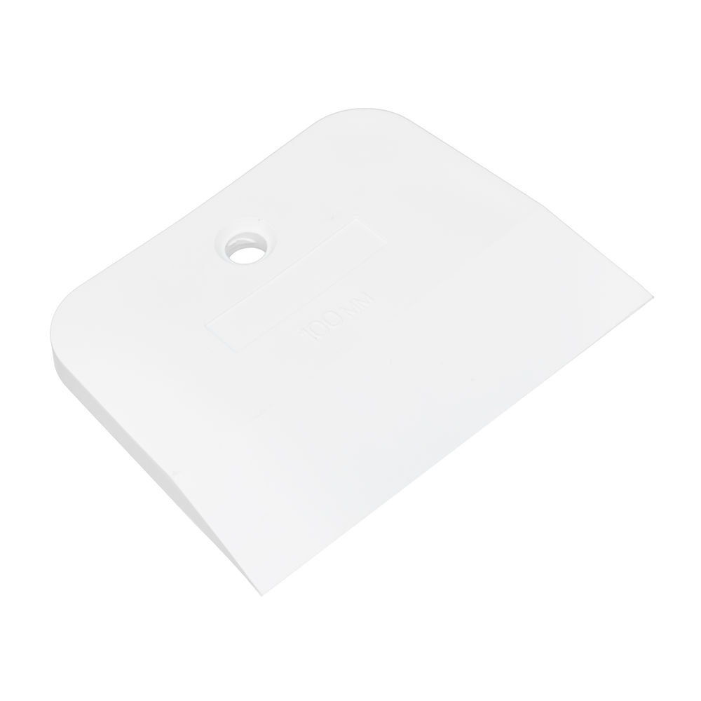 Шпатель, белая резина, 100 мм Сибртех (85834)