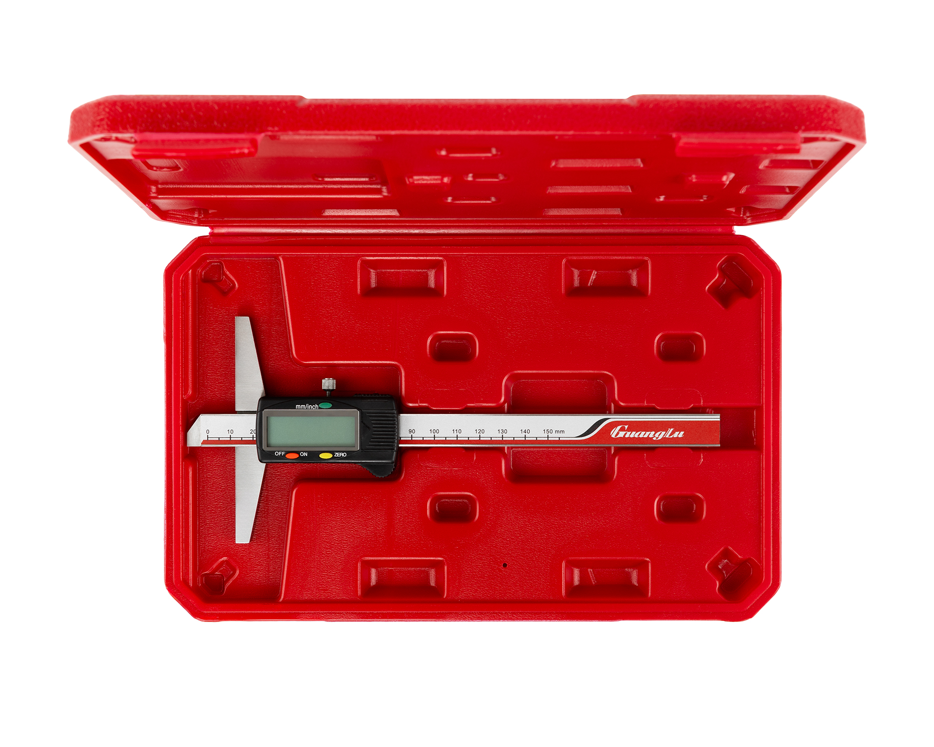 Штангенглубиномер цифровой 0-150 0,01 121-201 Guanglu