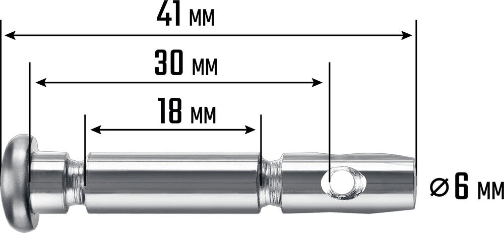 Штифты срезные для снегоуборщиков (N000-039-590)