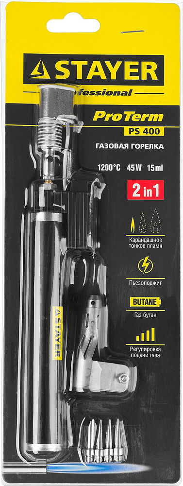 Набор бит с адаптером STAYER 9 шт 26089-H9  