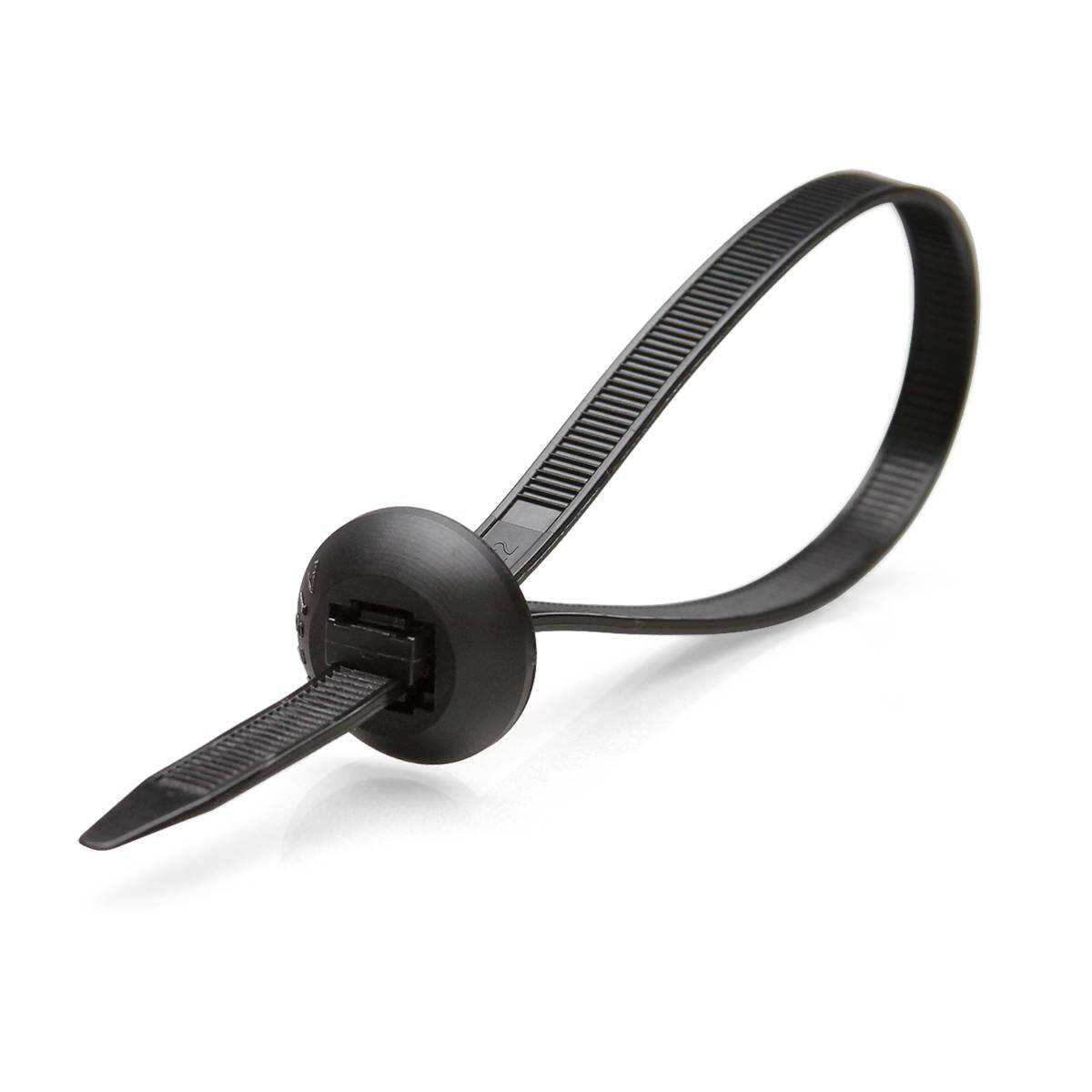 Стяжка нейлоновая КСК 8х280 (черн) (100шт) (Fortisflex) (83503)