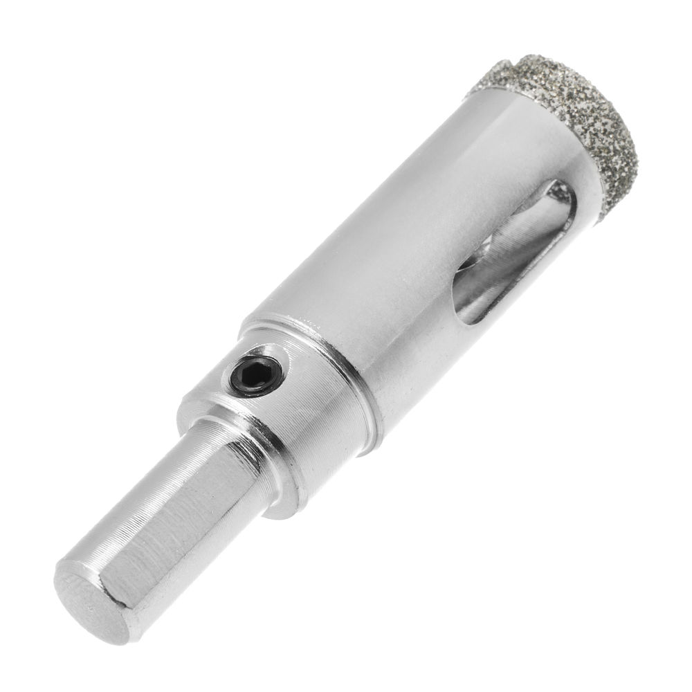 Сверло алмазное по керамограниту, 18 х 67 мм, трехгранный хвостовик Matrix (726183)