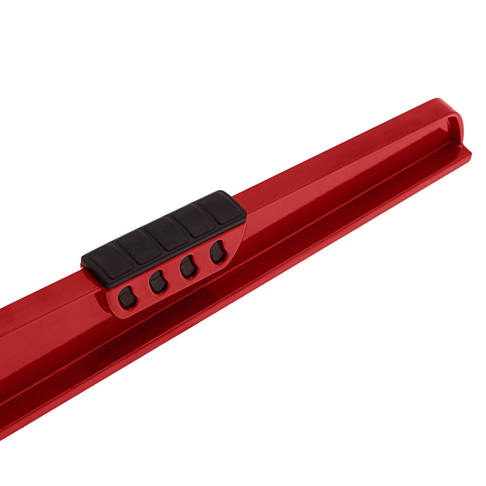 Уровень алюминиевый, 600 мм, литой, 2 глазка (1 фронтальный), ударная площадка Matrix (34907)