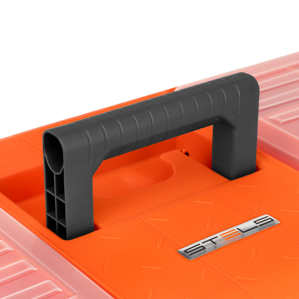 Ящик для инструмента с мет. замками 22, 560х285x235 мм Stels