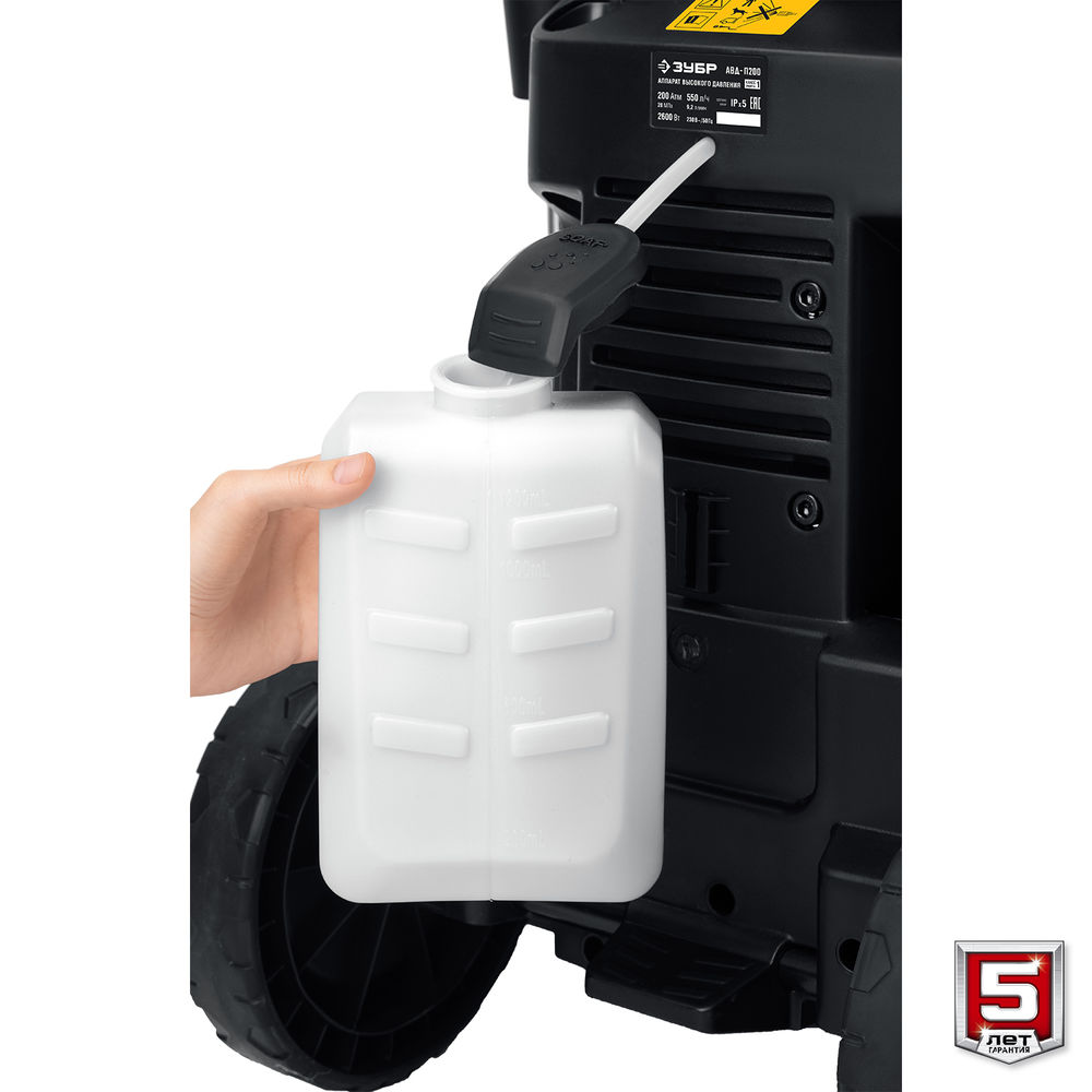 Мойка высокого давления 2300 Вт 180 Атм пистолет МИГ-280 Профессионал ЗУБР АВД-П180