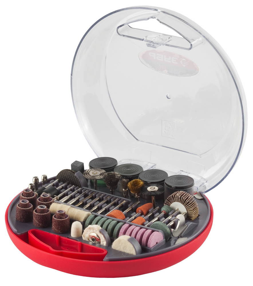 Набор мини-насадок для гравёра 180 предм. ЗУБР 35900-H180