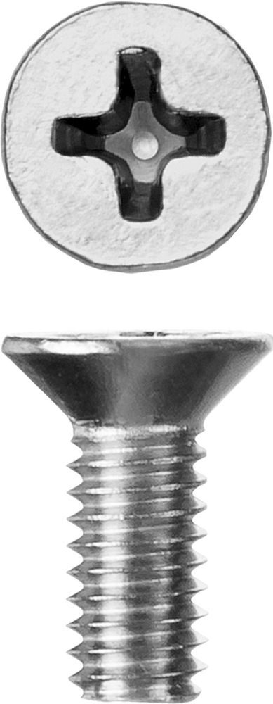 Винт с потайной головкой M4?10 мм DIN 965 кл. пр. 4.8 цинк 5 кг ЗУБР 303110-04-010