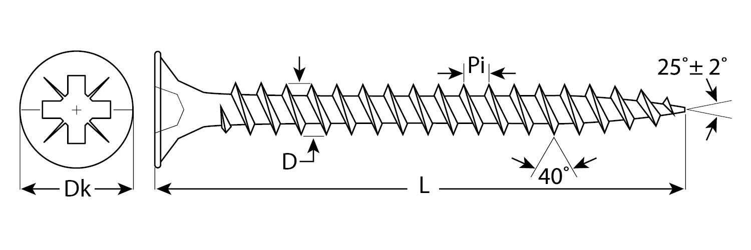 ЗУБР СУ-Б, 100 х 6.0 мм, белый цинк, 8 шт, универсальный саморез (4-300377-60-100)