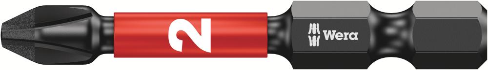 Бита ударная PH 2 x 50 мм алмаз 1/4 E6.3 Impaktor серия 851/4 IMP DC PH Wera WE-057656