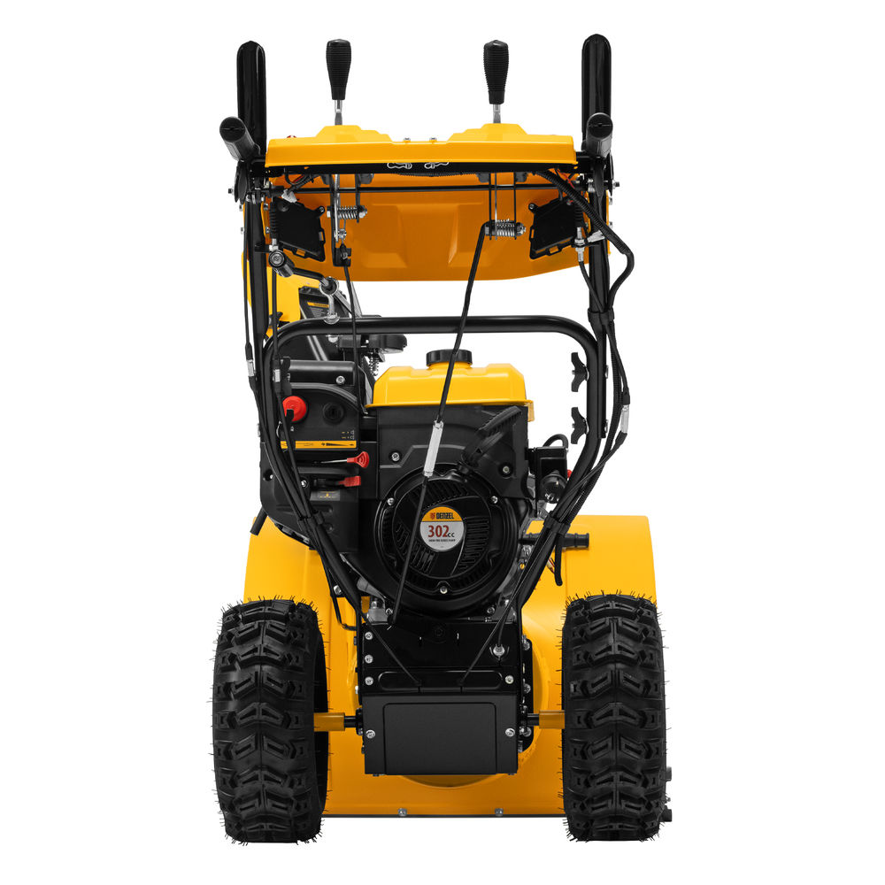 Бензиновая снегоуборочная машина SBL 711D PRO, 302cc, эл.старт, фара, обогрев, блок. дифф. Denzel (97655)