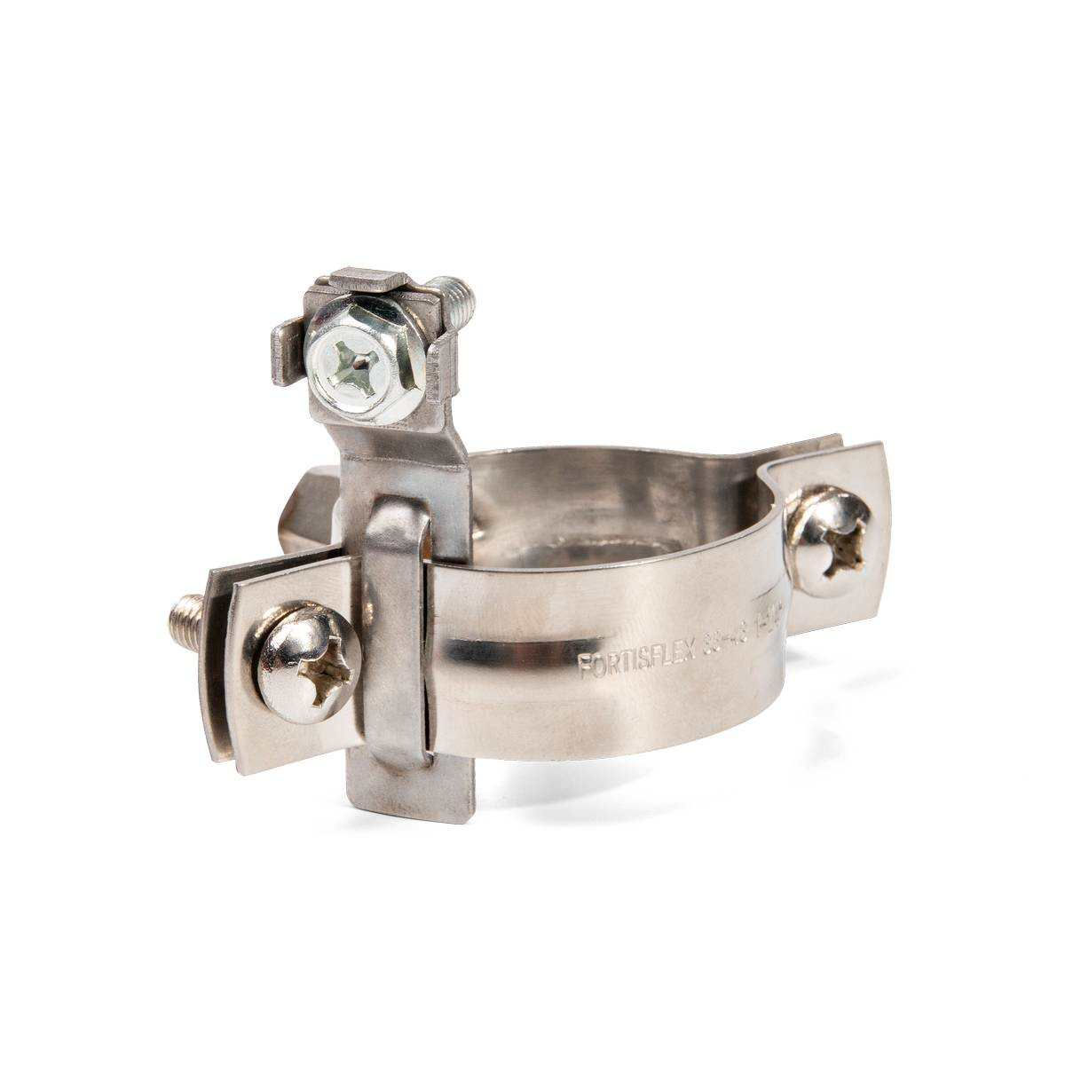 Хомут заземления трубный ТХЗ (INOX) 3/4 (Fortisflex) (83237)