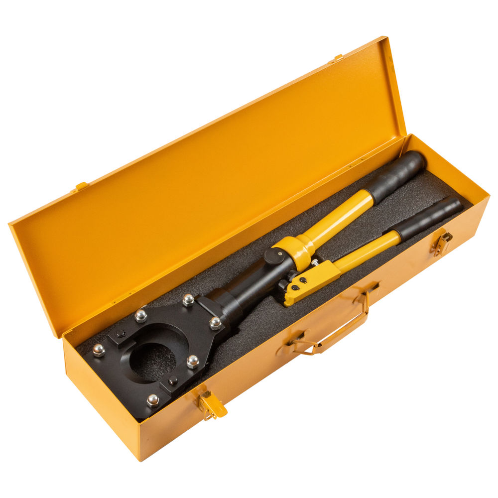 Кабелерез гидравлический; ручной; 50 мм; 6 т, ТЕХРИМ, 812030-6