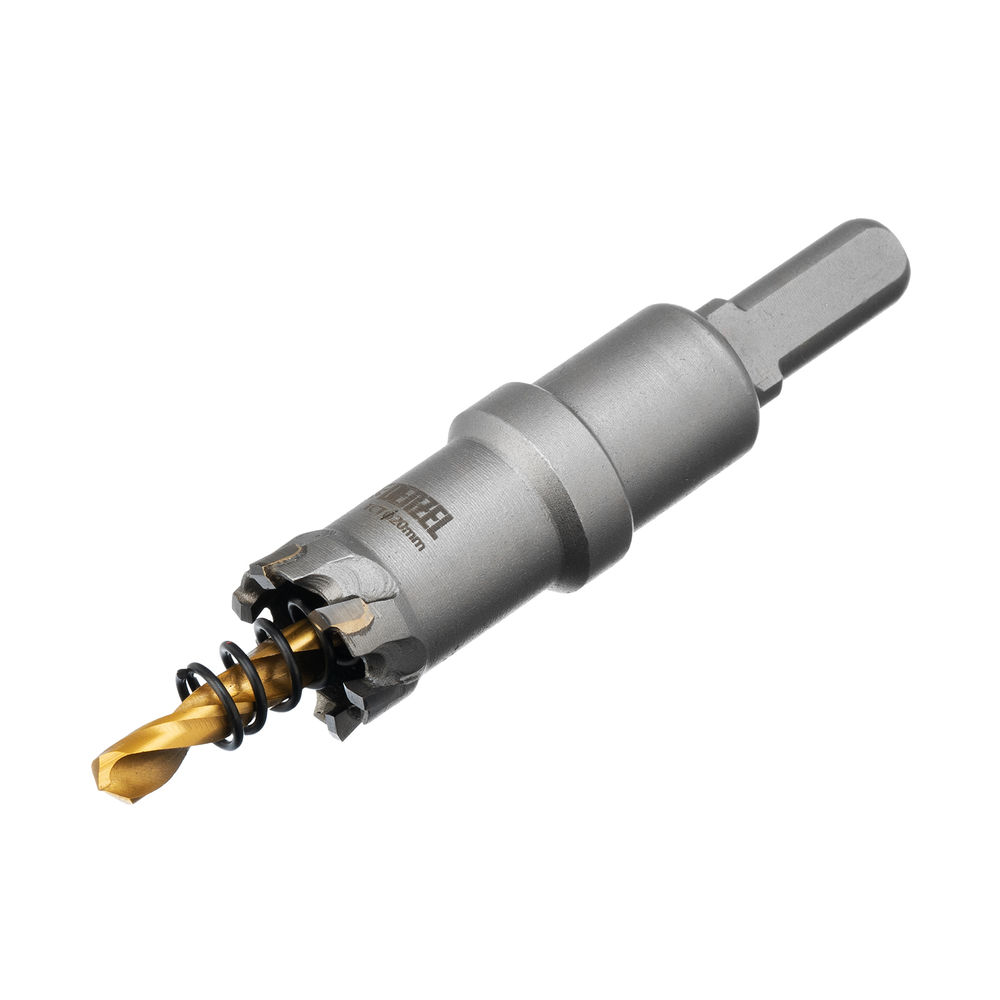 Коронка по металлу твердосплавная, 20 мм Denzel (724002)