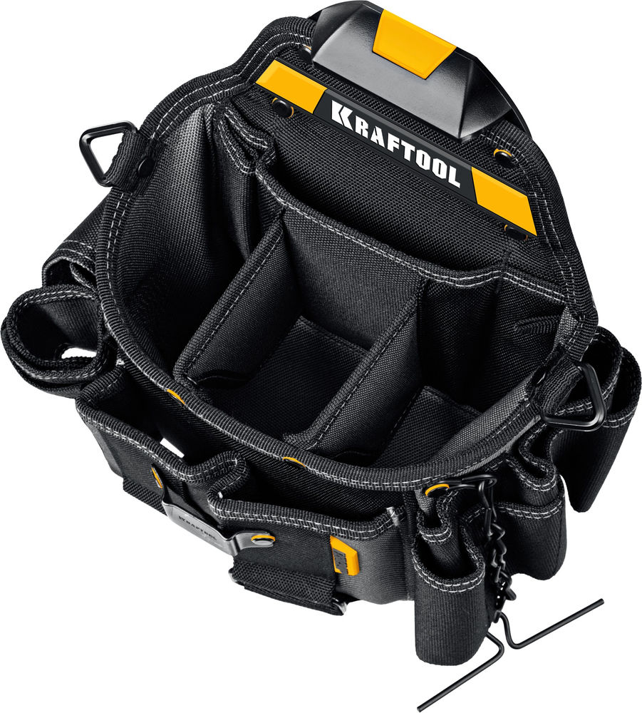 Сумка поясная 290 х 310 мм с быстросъёмным креплением FastClip KPB-23 KRAFTOOL 38766