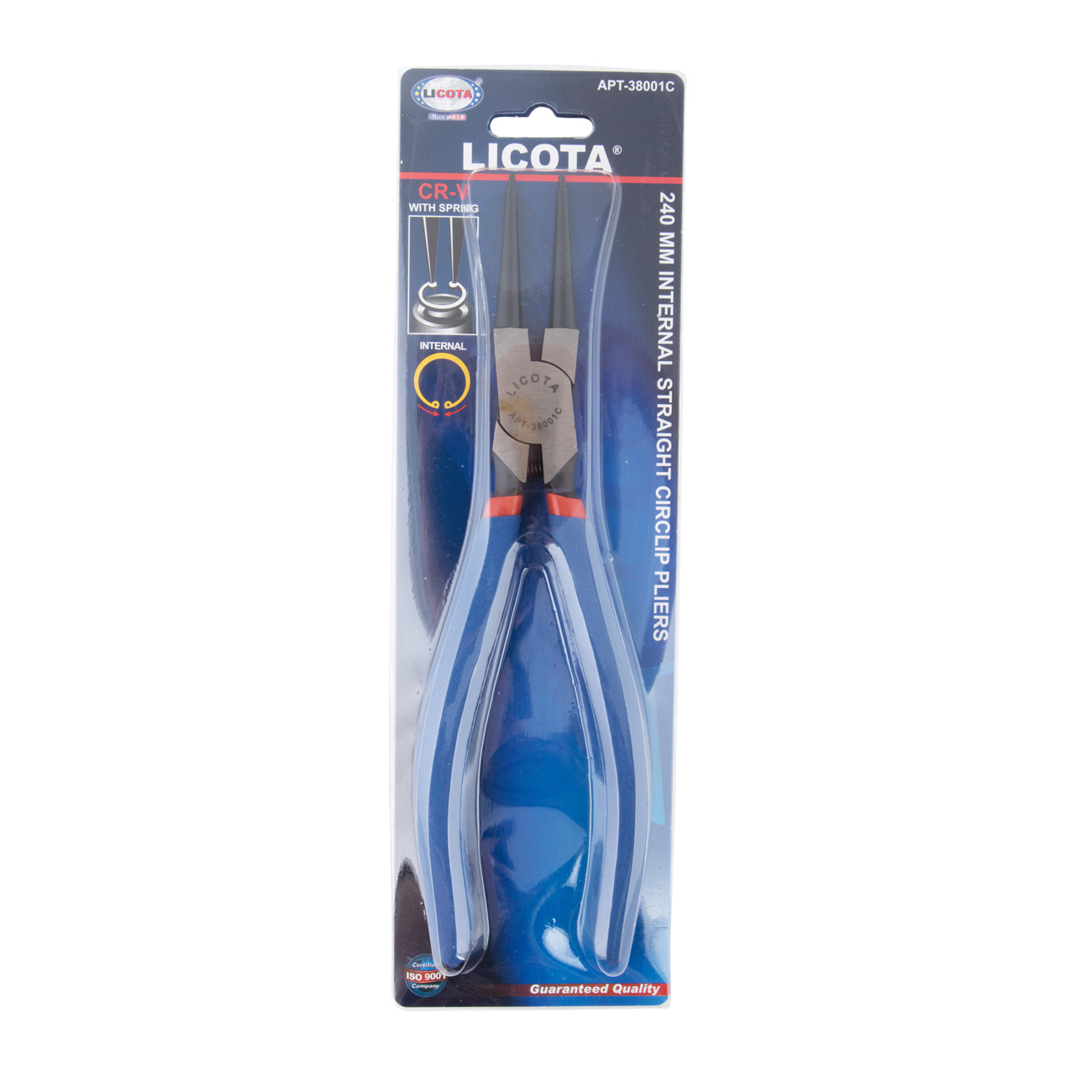 Съемник стопорных колец сжим прямой 240 мм Licota APT-38001C