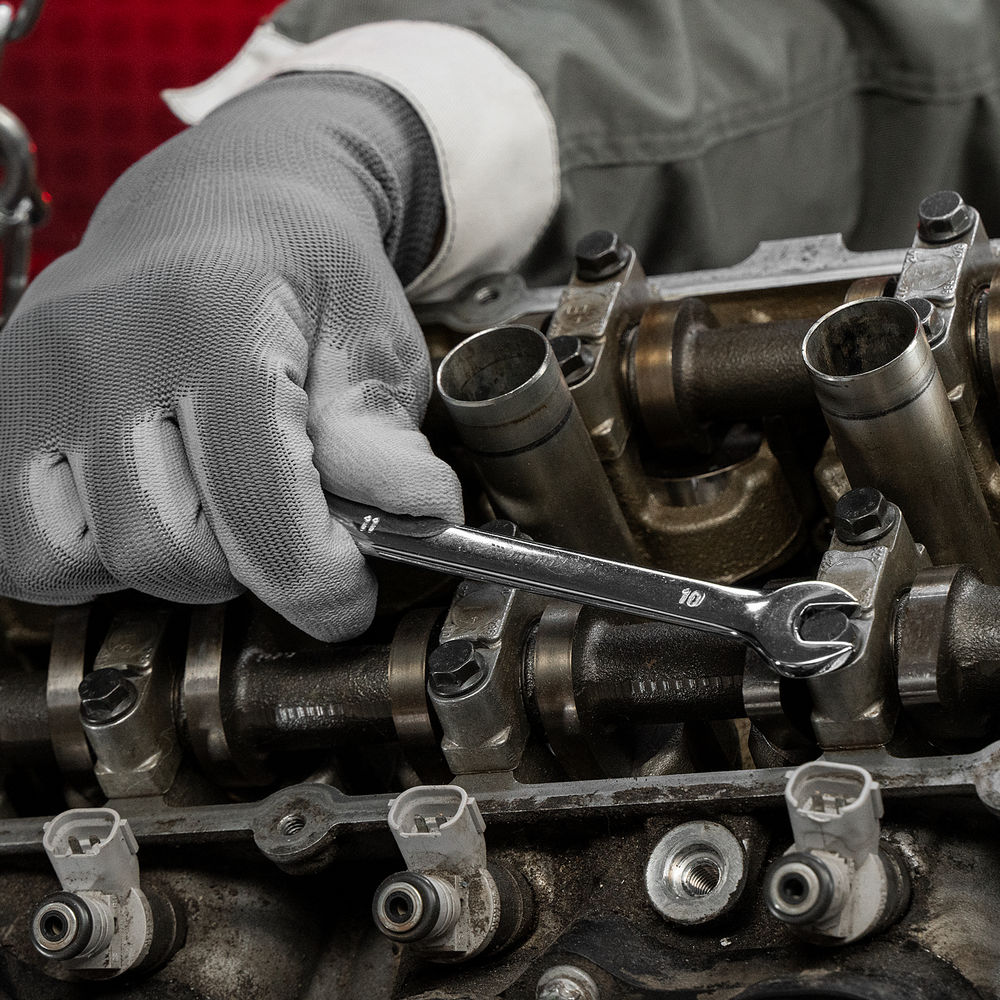 Набор ключей рожковых 12 шт, (6-32мм), CrV, Elliptical, зеркальное хромирование Matrix