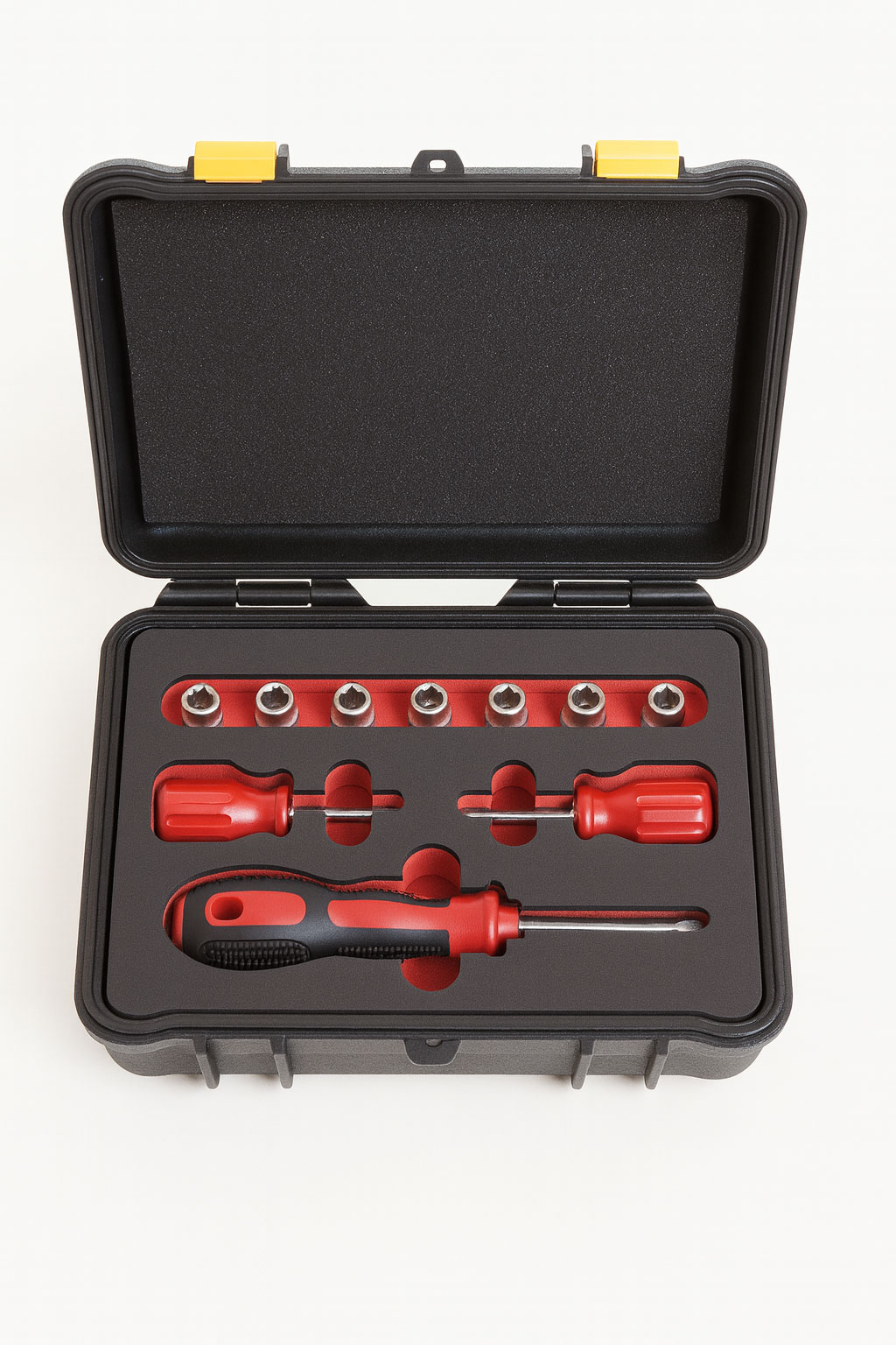 Набор торцевых головок искробезопасных 1/4, 8 предметов BeCu, HORTZ