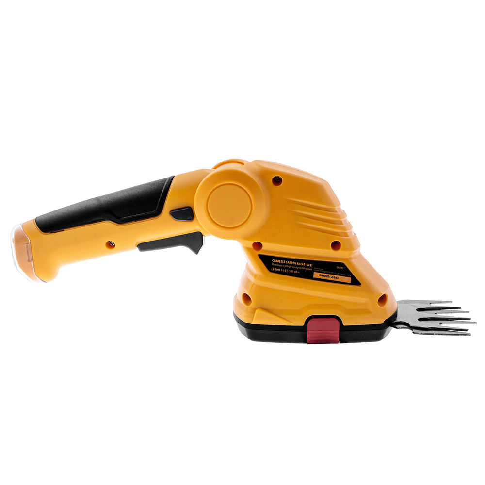 Ножницы-кусторез аккумуляторные G411 с акк. 3.6В Li-Ion 1.5 Ач Denzel (96817)