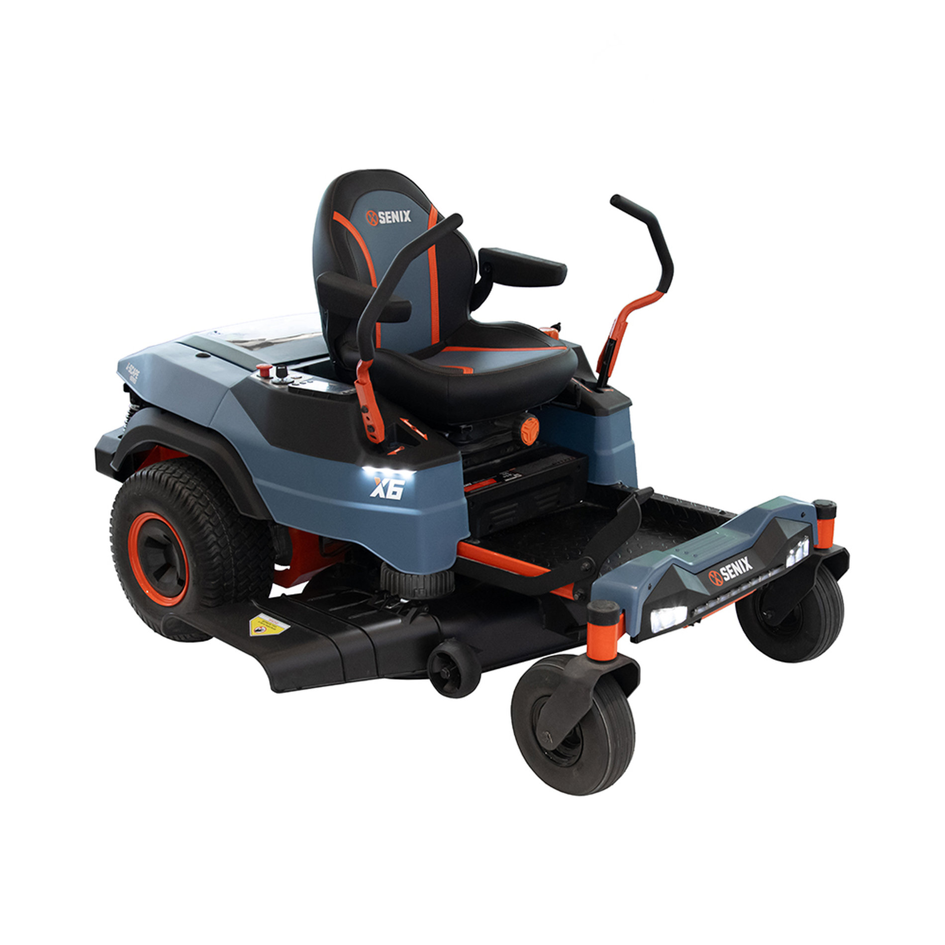 Райдер газонокосилка ZTR аккумуляторная ZTRX6-M-EU, 107см, с 4 АКБ 12Ач и зу 1600Вт, SENIX